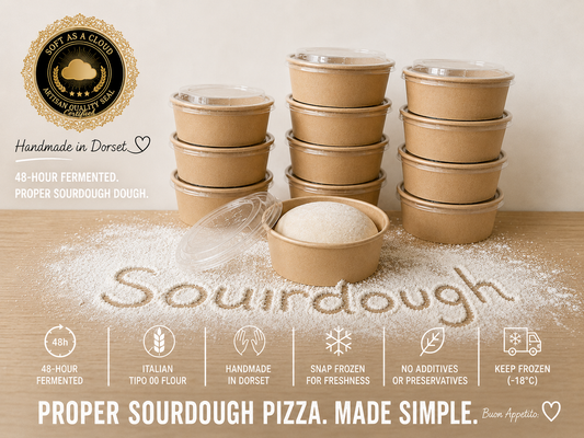 Sourdough Pizza Dough Balls | Handmade Neapolitan Style Dough