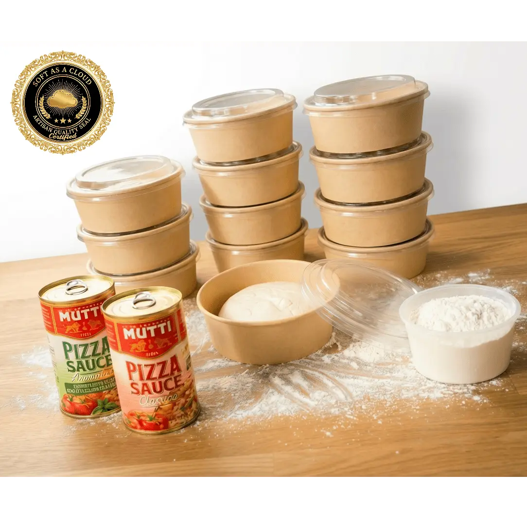 All In The Box Authentic Ready Made Neapolitan Dough Balls Box of 12 - Dough Dorks
