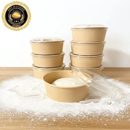 Authentic Ready Made Neapolitan Pizza Dough Balls Box of 8 - Dough Dorks
