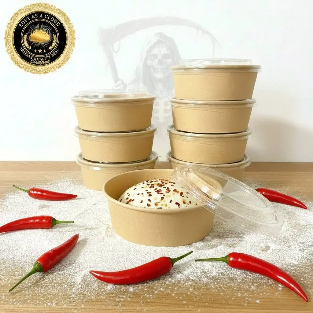 Carolina Reaper Chilli Dough - Ready Made Neapolitan Pizza Dough Balls - Dough Dorks