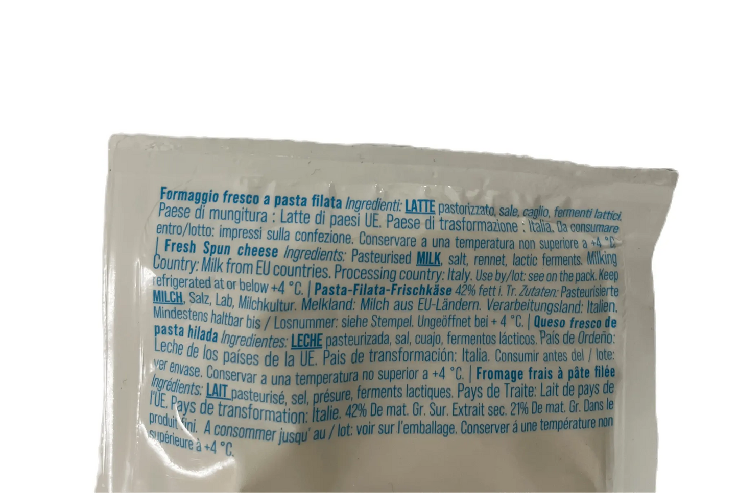 Fior di Latte Delizie Vesuviane Fior di Latte – 1kg - Dough Dorks