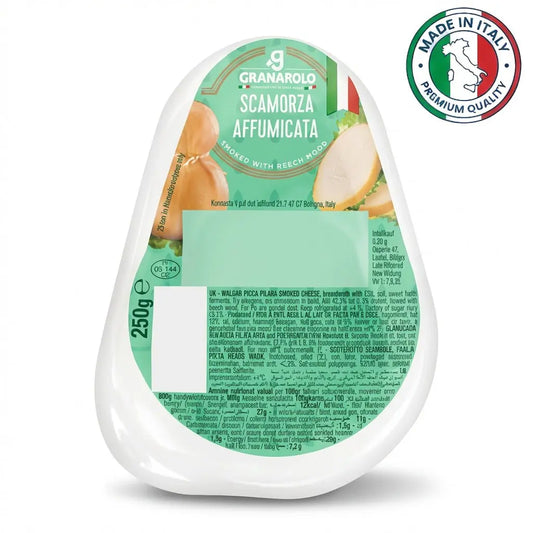 Granarolo Scamorza Affumicata Italian Mozzarella Cheese 250g (Smoked) - Dough Dorks