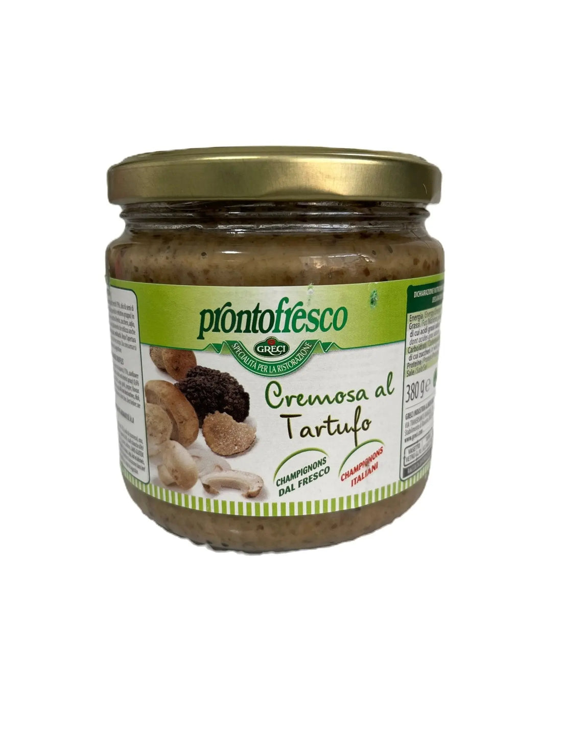 Greci Prontofresco Cremosa al Tartufo 380g - Dough Dorks - product image 2