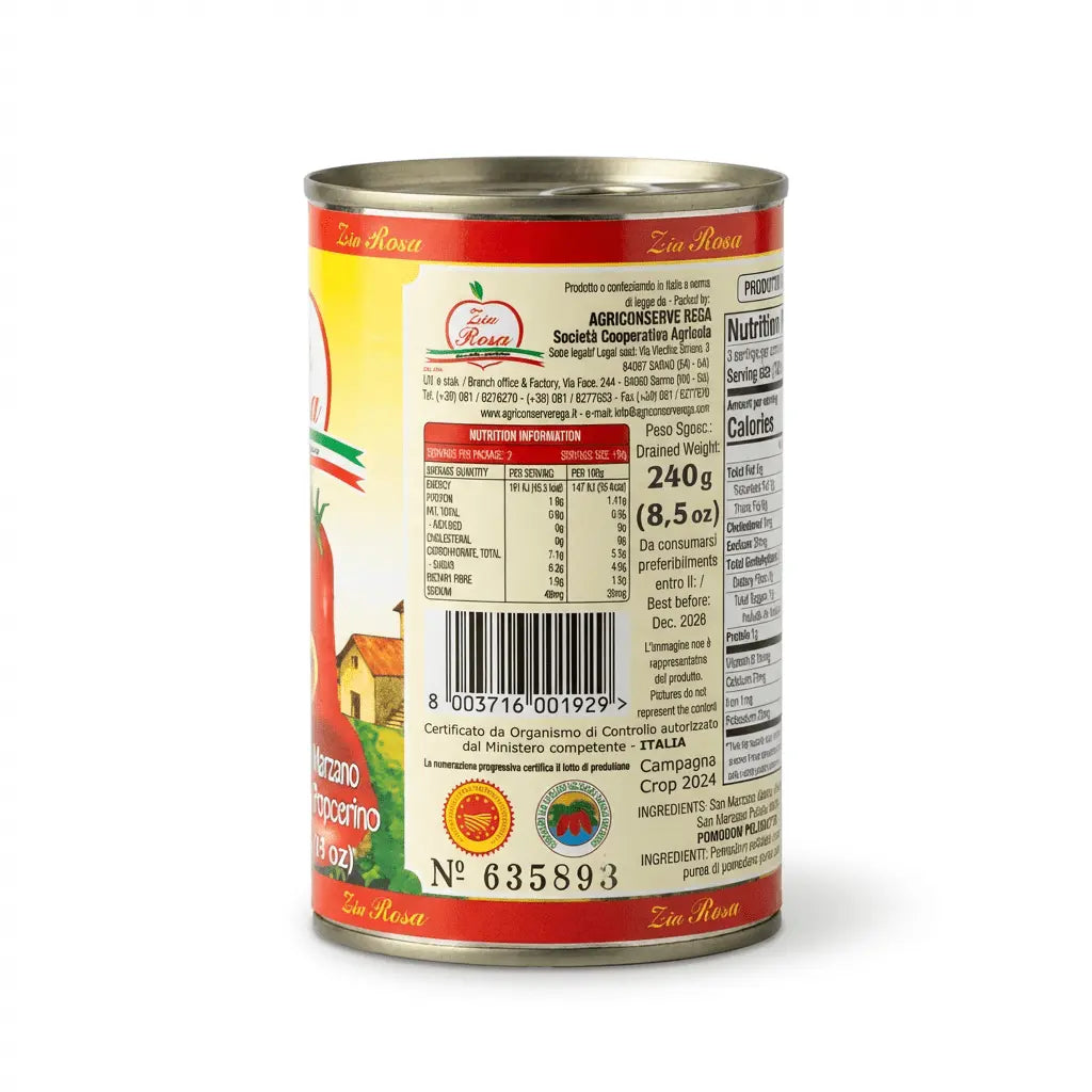 Zia Roza - San Marzano Tomato 400g - Dough Dorks - product image 3