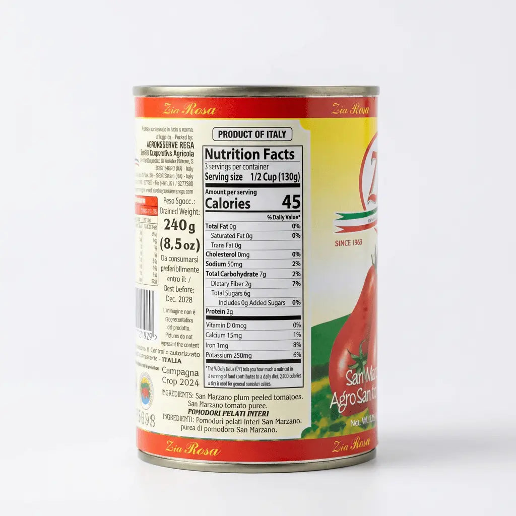 Zia Roza - San Marzano Tomato 400g - Dough Dorks - product image 2